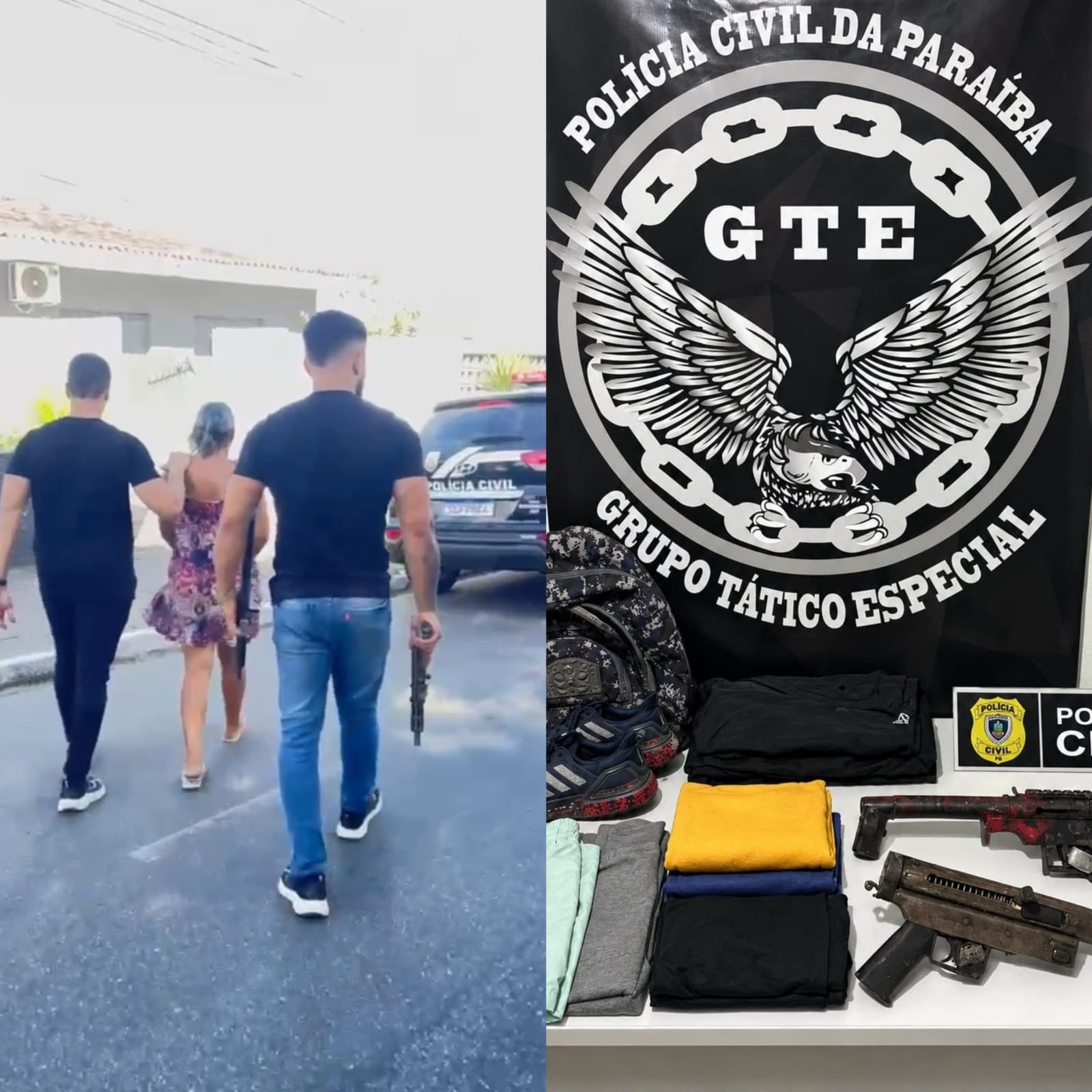 EM ALAGOA NOVA: Polícia Civil prende mulher e apreende duas armas de fogo durante investigação a grupos criminosos