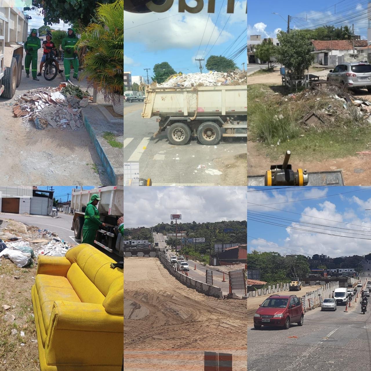 ‘Cidade bem Cuidada’Força-tarefa da Prefeitura já atende mais de 150 pontos de descarte irregular em João Pessoa