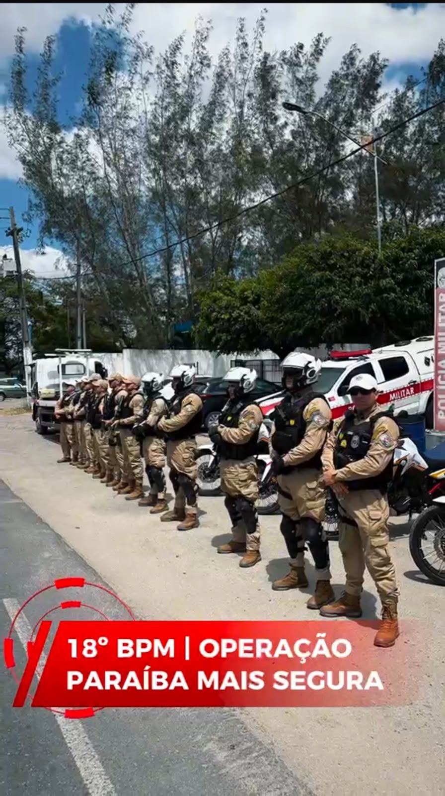 🚨 OPERAÇÃO PARAÍBA MAIS SEGURA | POLÍCIA MILITAR INTENSIFICA CHECKPOINTS NA ÁREA DO 18º BPM