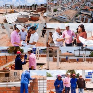 Educação InfantilLeo Bezerra inspeciona construção de Ninho do Saber no Jardim Cidade Universitária e celebra ritmo de obras em 13 unidades de ensino Educação InfantilLeo Bezerra inspeciona construção de Ninho do Saber no Jardim Cidade Universitária e celebra ritmo de obras em 13 unidades de ensino